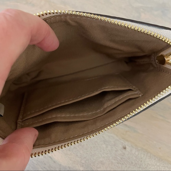 Coach Zip Wristlet with Swans, NWT - Picture 3 of 3